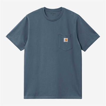 Carhartt WIP T-shirt Pocket s/s Hudson Blue